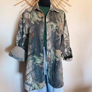 Walls Camouflage Shirt with Earthy Tones